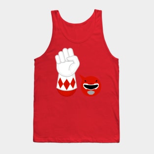 RED RANGER hand-power Tank Top